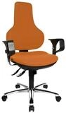 TOPSTAR Schreibtischstuhl Ergo Point SY Deluxe, mit Armlehnen, Bandscheibensitz,