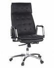 hjh OFFICE Chefsessel Profi Chefsessel Villa 20 Leder mit Armlehnen, Drehstuhl