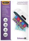 FELLOWES Schutzfolie Fellowes&reg; 54521 Laminierfolie A4 matt Enhance 80mic - 100