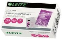 LEITZ Laminierfolie iLAM, 125 &micro;m, 100 St., 86x54 mm, 125 mic, gl&auml;nzend