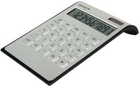 GENIE Taschenrechner DD400 Designrechner mit 10-stelligem Display, Dual-Power,