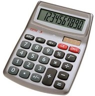 GENIE Taschenrechner 540, mit gro&szlig;en Tasten, 10-stellig