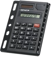 GENIE Taschenrechner Abheftbarer Taschenrechner 325, 8-stellig, Solar und Batterie,