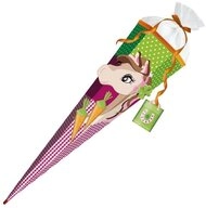 Roth Schult&uuml;te 3D Bastelt&uuml;te Pferd Huppi, 80 cm, eckig, mit wei&szlig;em...