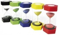 EDUPLAY Lernspielzeug Mega Sanduhren Set, 16cm hoch (5-St)
