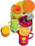 GOWI Spielgeschirr Kaffeeservice Paris, (18-tlg)