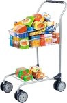 Bayer Spiel-Einkaufswagen, (Set), mit lebensechten Spiellebensmitteln