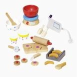 goki Puppenhausm&ouml;bel Accessoires Backen (packung, 22tlg., spar set), liebevoll