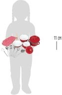 Small Foot Kinder-Haushaltsset Kochgeschirr rot