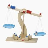 goki Kinder-K&uuml;chenwaage Die goki Balkenwaage, (set packung, 7-tlg., 7 teilig), aus