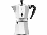 BIALETTI Espressokocher Moka Express, 0,42l Kaffeekanne, Aluminium