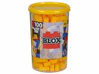 Simba Blox - 100 8er Bausteine gelb