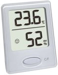 TFA Dostmann Digitales Thermo-Hygrometer, wei&szlig; Wetterstation