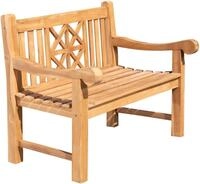 CLP Gartenbank Florida, Holzbank f&uuml;r den Garten, aus Teak-Holz