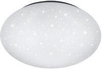 Reality Leuchten LED Deckenleuchte GLITTER PUTZ, LED fest integriert, LED...