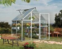 Palram - Canopia Gew&auml;chshaus Hybrid, BxTxH: 185 x 126 x 208 cm, BxLxH: 50 x...