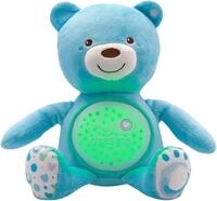 Chicco Kuscheltier First Dreams Baby B&auml;r, Hellblau, mit Lichtprojektion und