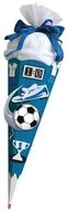 Roth Schult&uuml;te Soccer / Fu&szlig;ball, 68 cm, eckig, mit wei&szlig;em Kreppverschluss,