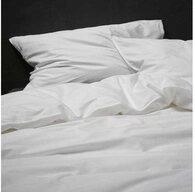 Essenza Bettw&auml;sche Guy White 135 x 200 cm + 80 x 80 cm, Renforc&eacute;, 2 teilig