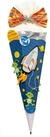 Roth Schult&uuml;te Bastelt&uuml;te Space, 68 cm, eckig, mit wei&szlig;em Kreppverschluss,