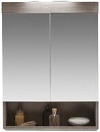 trendteam Spiegelschrank Badschrank Unterschrank Badezimmerschrank Rauchsilber