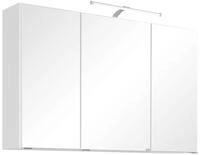 welltime Spiegelschrank Florida Breite 100 cm, mit LED-Beleuchtung