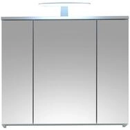 Spiegelschrank SPICE, 3-t&uuml;rig, Wei&szlig; matt, inkl. LED-Beleuchtung, Badm&ouml;bel