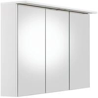 Schildmeyer Spiegelschrank Profil 16 made in Germany Breite 120 cm, 3-t&uuml;rig, 2x