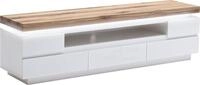 MCA furniture Lowboard Romina, mit LED Beleuchtung wei&szlig; dimmbar, inkl. Fernbedienung