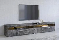 OTTO home Lowboard India,Breite 200 cm, stilvolle Fernsehschrank mit offenen