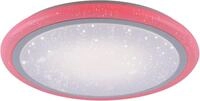 JUST LIGHT LED Deckenleuchte LUISA, Dimmfunktion, Farbsteuerung, Farbwechsel,