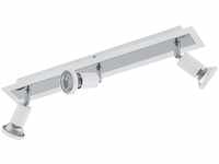 EGLO LED Deckenspots SARRIA, LED wechselbar, Warmweiß, LED Deckenleuchte, LED
