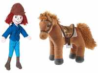 Heunec Bibi und Tina Puppe und Pferd Amadeus im Set, soritert