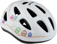 fischer Kinderfahrradhelm Fischer Fahrradhelm Kinder Eule XS/S wei&szlig;