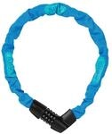 ABUS Kettenschloss Tresor 1385, 75 cm neon blau