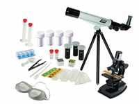 Medu-Scientific Set Mikroskop 600x + Teleskop und Science Kit
