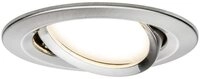 Paulmann Einbauleuchte Paulmann 93877 Coin Slim LED-Einbauleuchte LED LED fest