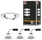 Paulmann LED Wandleuchte LED Einbauleuchte Nova Plus Coin Basisset schwenkbar...