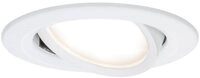Paulmann LED Einbauleuchte LED-Einbauleuchte 3er Set 93876, Schwenkbar, Dimmbar