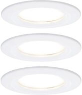 Paulmann LED Einbauleuchte LED Einbauleuchte Nova Plus Coin Basisset starr IP44...