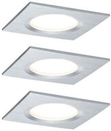 Paulmann Einbauleuchte Premium LED Einbauspot Slim Coin, starr, dimmbar, eckig,...