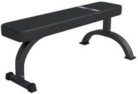 GORILLA SPORTS Hantelbank Flachbank Massiv Schwarz, (1-tlg)