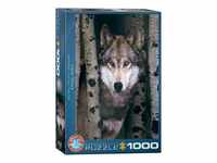 Eurographics Puzzles Grauer Wolf (1.000 Teile)