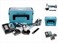 Makita Akku-Winkelschleifer DGA 506 RFJ Akku Winkelschleifer 18 V 125 mm...