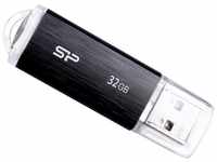 SILICON POWER SILICON POWER Ultima U02 Plastic Schwarz 32GB USB-Stick