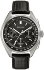 Bulova Chronograph Lunar Pilot 96B251, Quarzuhr, Armbanduhr, Herrenuhr, Lederarmband,