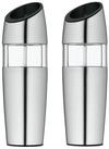 WMF Gew&uuml;rzm&uuml;hle Elektrom&uuml;hlen-Set 2-teilig, unbef&uuml;llt Cromargan, Edelstahl matt