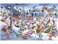 Piatnik Puzzle Christmas Ski (Puzzle), 1000 Puzzleteile
