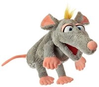 Living Puppets Handpuppe Living Puppets Handpuppe Maus Schnurzpiepe W651 (Packung),