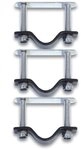 Basil Fahrradkorb Basil Crate Mounting Set, Edelstahl, f&uuml;r K&ouml;rbe & Kisten,...